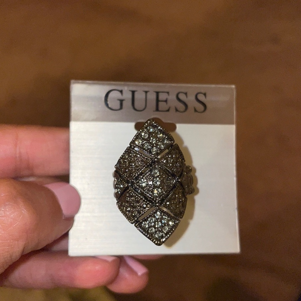 Guess marcasite ring. Brand new